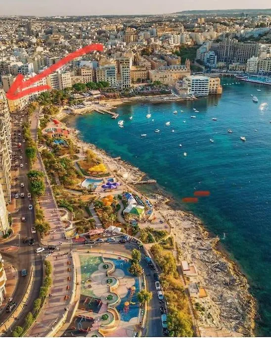 Sliema, Apt7, Stylish 2 Bedroom Apartment With Parking